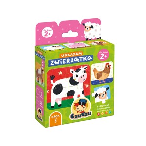 CzuCzu Układam Zwierzątka dla dzieci 2+
