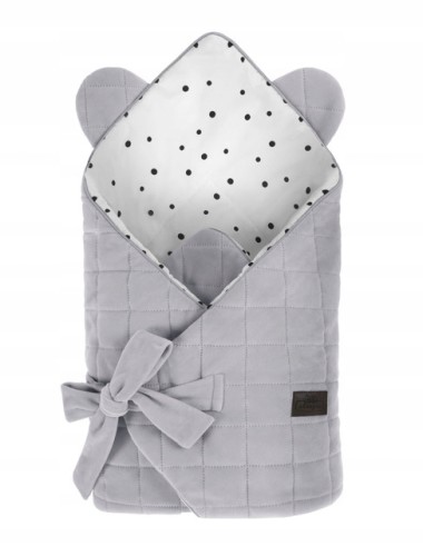 Sleepee Rożek niemowlęcy Royal Baby Grey ,kocyk