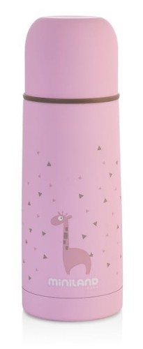 Miniland Termos z powłoką Azure Rose 350ml różowy