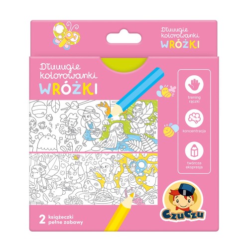 CzuCzu kolorowanka WRÓŻKI 4+