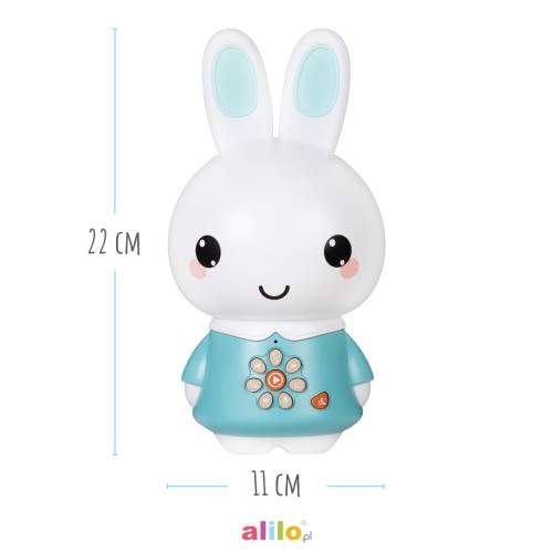 ALILO Króliczek  Bunny G6PRO  turkusowy