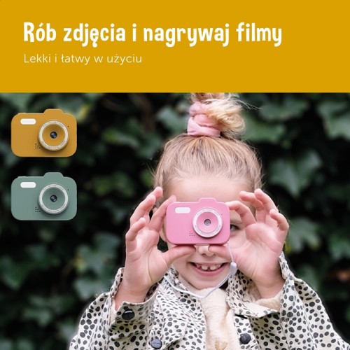 Zazu Fun Aparat Cyfrowy dla Dzieci Yellow