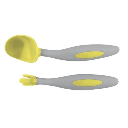 B.BOX Pierwsze sztućce etui  Lemon sherbet
