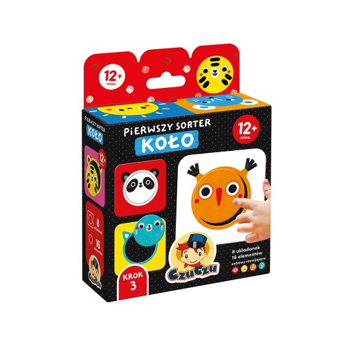 CzuCzu Pierwszy sorter Koło dla dzieci 12m+