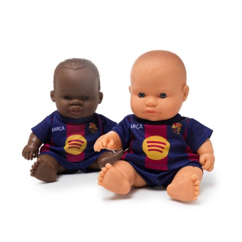 Miniland Lalka FC Barcelona chłopiec afrykańczyk 21cm