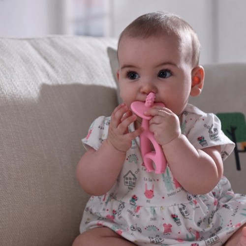 Mombella Gryzak Dancing Elephant pink