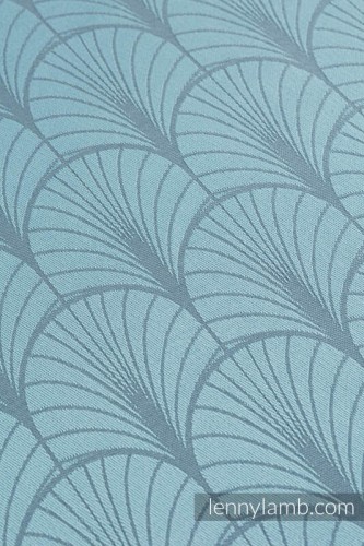 Lenny Lamb chusta żakardowa Platinum blue M