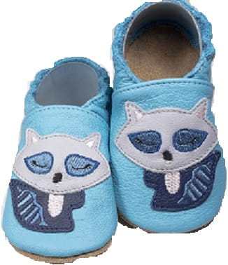 Babice paputki Soft kapcie szop lazur 0-6m S