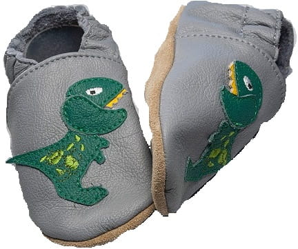 Babice paputki Soft kapcie T-rex  0-6m S