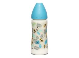 Butelka Suavinex 360ml 4m+ pszczoła niebieska