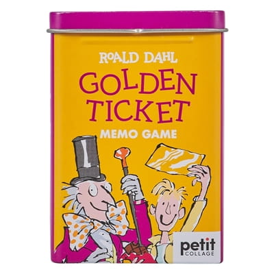 Petit Collage Gra Memory Roald Dahl Złoty Bilet