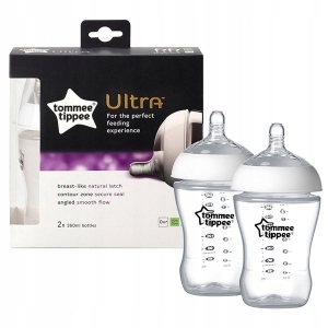 Tommee tippee Butelka ULTRA 2x 260ml 0m+
