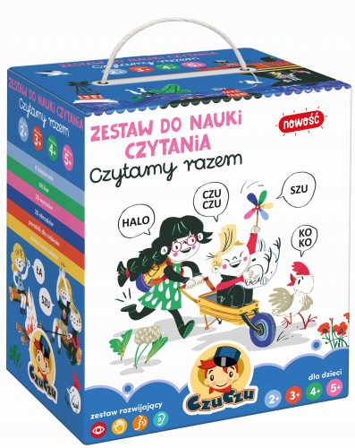 CzuCzu Czytamy Razem Zestaw do nauki czytania
