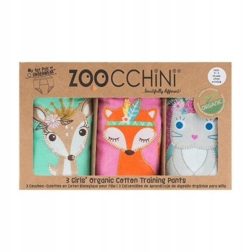 Zoocchini Majtki Treningowe Girl 2-3 Princess