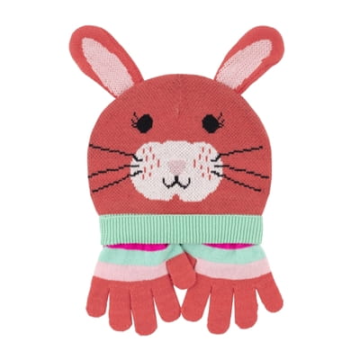 Zoocchini Komplet Czapka i Rękawiczki Królik S 1-3 l.