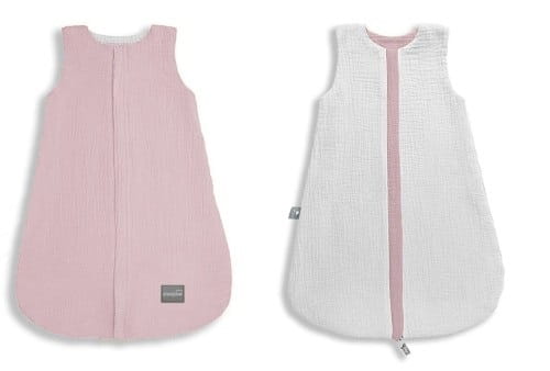Sleepee ŚPIWOREK MUŚLINOWY 0-4m. ROSE