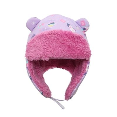 FlapJack Czapka Zimowa 6-24m. Wodoodporna S Jednorożec