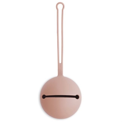 Mushie silikonowe Etui na Smoczek Blush