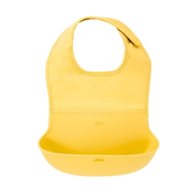 OXO Śliniak zwijany materiałowy silikon yellow