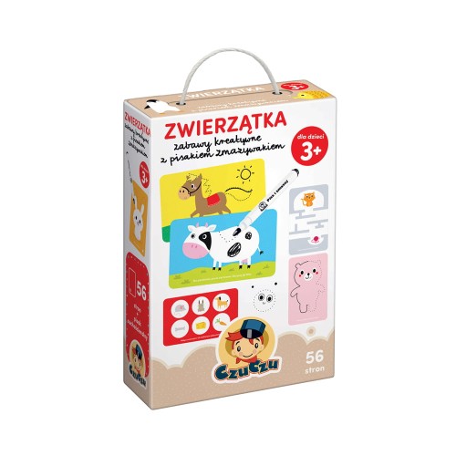 CzuCzu POZNAJĘ Zwierzątka ZABAWY Z PISAKIEM
