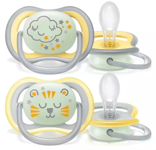 Avent Smoczek 18m+ Ultra air 2szt. night