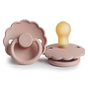 FRIGG smoczek 0-6m. Daisy Kauczuk Blush