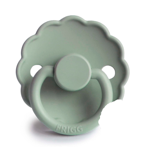 FRIGG smoczek 0-6m. Daisy silikon Sage