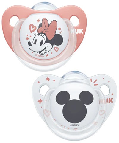Nuk smoczek 2szt. MInnie 0-6m. disney