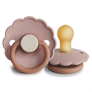FRIGG smoczek 0-6m. Daisy Kauczuk Biscuit