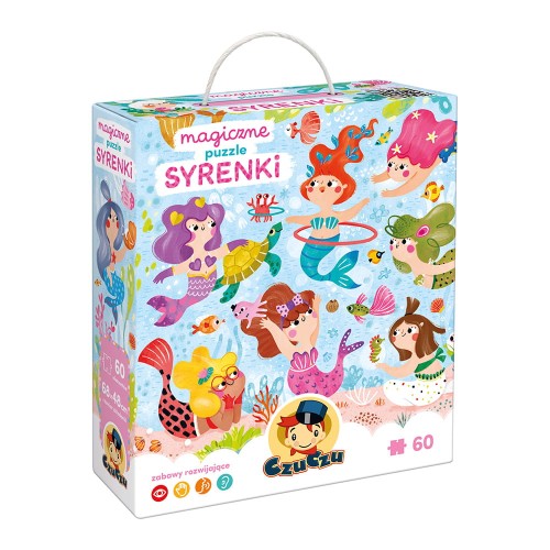 CzuCzu dzikie puzzle SYRENKI 4+