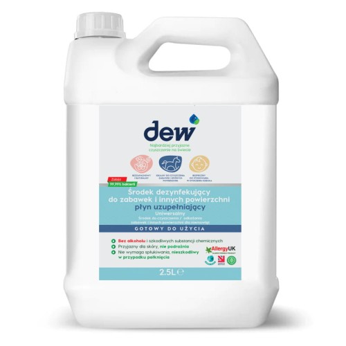 Dew spray do dezynfekcji zabawek 2,5 l i powierzchni