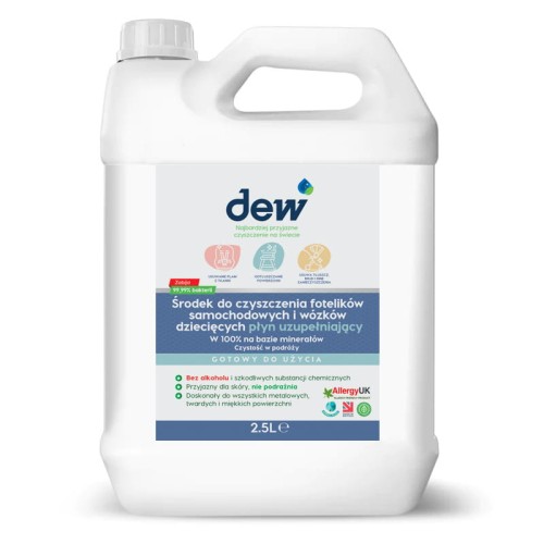 Dew spray do czyszczenia fotelików i wózków 2,5l.