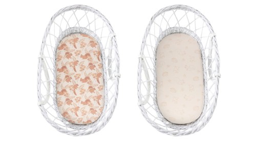 Sleepee 2x Prześcieradło gondoli almond / cream