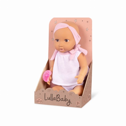 Lullababy Lalka NIEMOWLĘ 35cm ze smoczkiem eu