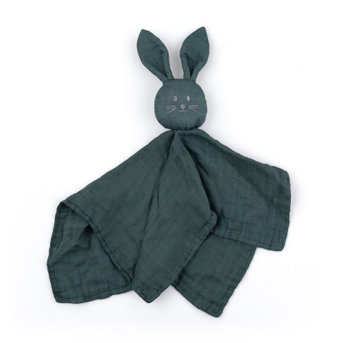 Petite&Mars doudou muślinowa przytulanka Green
