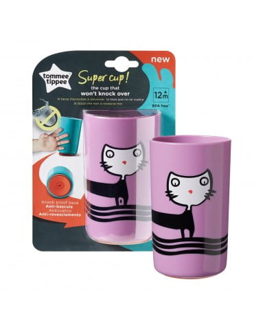 Tommee tippee kubek 360 300ml. z przyssawką kot