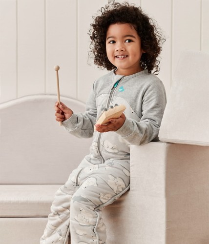 love to dream Piżama 6-12 m. 3.5 TOG merino niedźwiadek