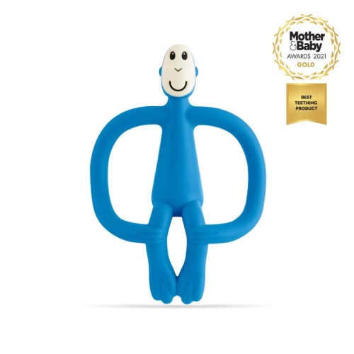 Matchstick Monkey Blue Gryzak ze Szczoteczką małpka