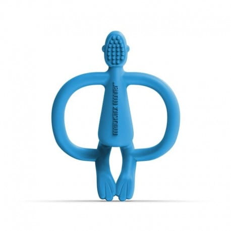 Matchstick Monkey Blue Gryzak ze Szczoteczką małpka