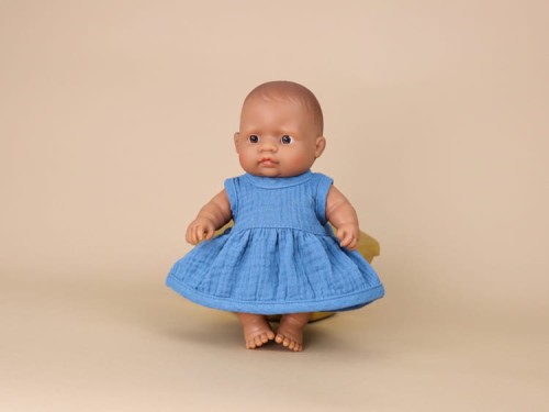 Miniland ubranko Sukienkadla lalki r. 21 Blue