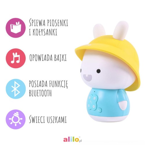 ALILO Króliczek Baby Bunny G9S+ niebieski
