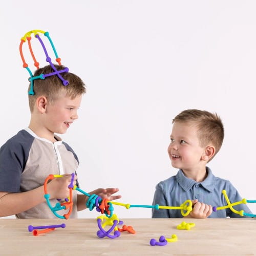Fat Brain toys Plip Silikonowe Klocki złączki