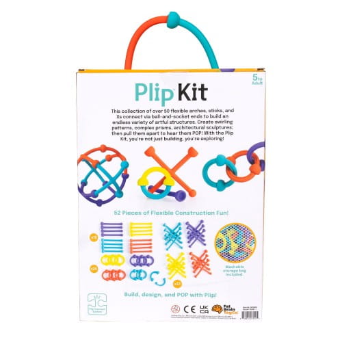 Fat Brain toys Plip Silikonowe Klocki złączki