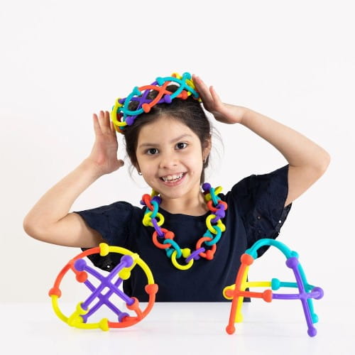 Fat Brain toys Plip Silikonowe Klocki złączki