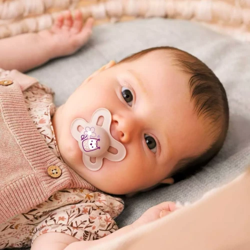 mam baby Start smoczek 0-2m. boy 2szt. mat