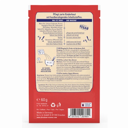DRESDNER ESSENZ CZUŁA KĄPIEL sól do kąpieli 1 + 60g