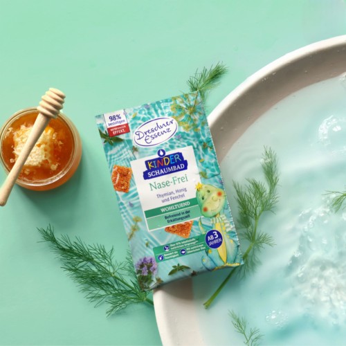 DRESDNER ESSENZ płyn do kąpieli dla dzieci oddychaj swobodnie 40ml