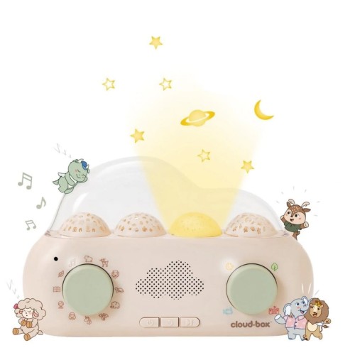 Cloud B CloudBox Muzyczny projektor z bajkami polsko-angielska