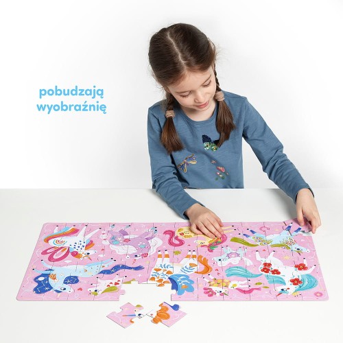 CzuCzu Puzzle Ach Jednorożce 60 elementów