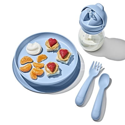 OXO Talerzyk z Silikonową Przyssawką dusk blue